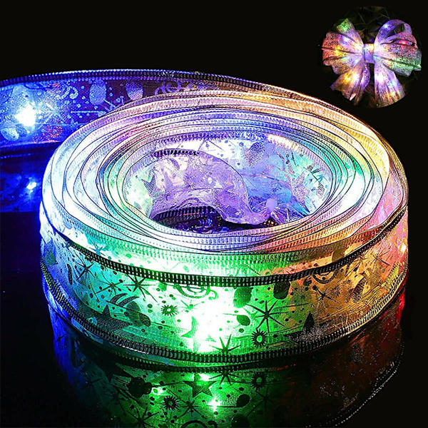4m 40LED-valosilmukka jousi nauhavalo