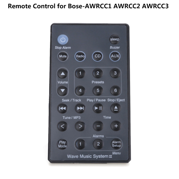 Fjernbetjening til Wave Music System til Bose-AWRCC1 AWRCC2