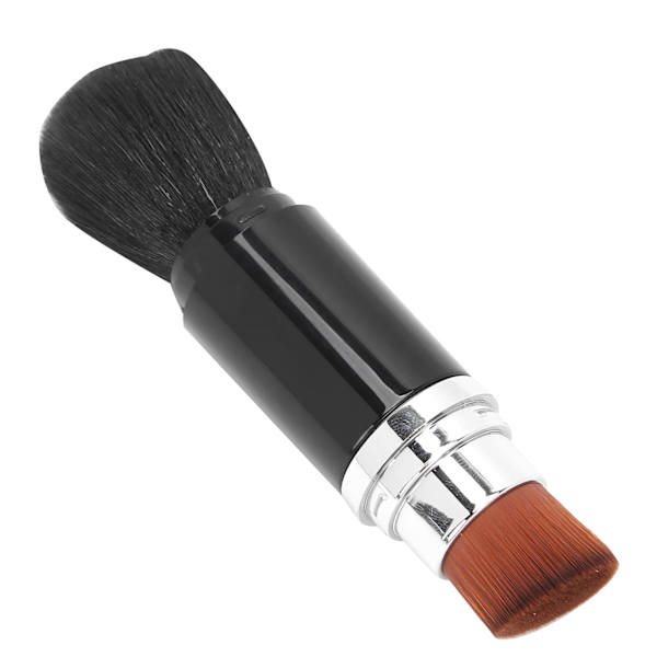 Multifunktionell Dubbeländad Nageldammborste Bärbar Makeup Rouge Ögonskuggsborste Verktyg