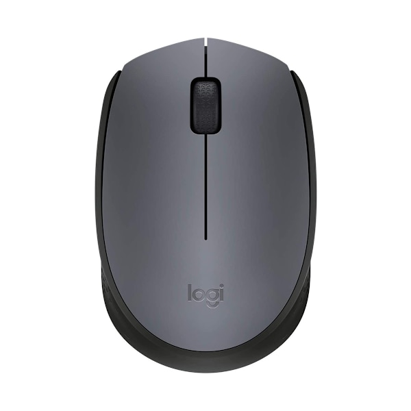 Logitech M170 Trådlös Mus - Komfort och Mobilitet - Gråsvart