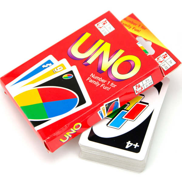Uno grunnleggende kortspill familiespill 1