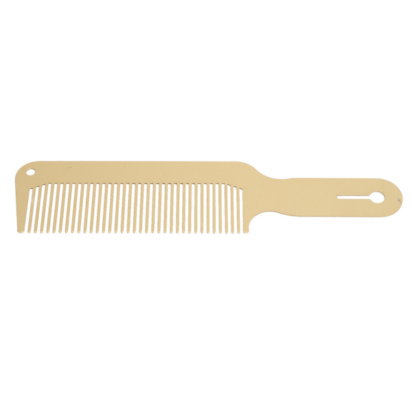Kam Antistatisk Rustfrit Stål Barber Professionel Hår Styling Hårklippning Kam til Hår Salon