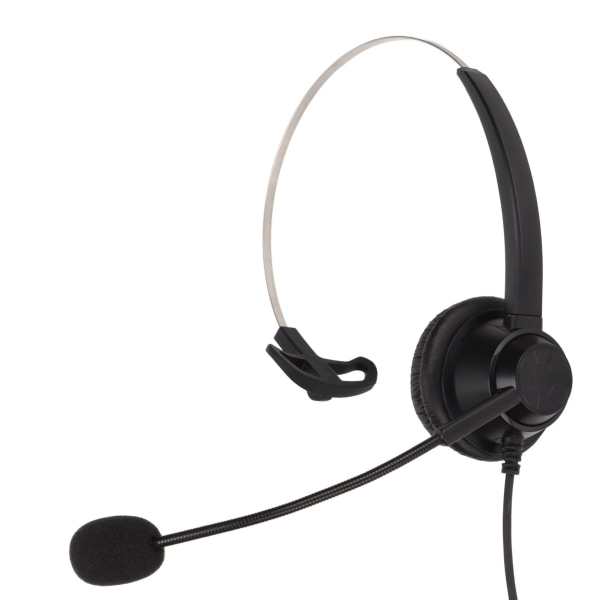 H360‑3.5MV 3.5mm Office Headset Monaural Call Center Headset Understøtter Højttaler Lydstyrkekontrol og Mikrofon Mute