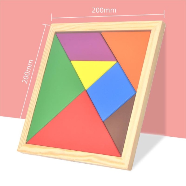 Tremagnetiske Tetris Byggeklosser for Barn - Utdannende Leke fra Russland - 3D Puslespillmodell Classic Tetris (6mm Thick)