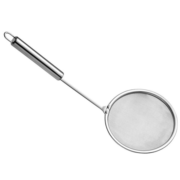 Skimmer Ske Spisefedt Si Stainless Steel Fint Masket Lang Håndtag Hot Pot Skimmer til Fedt Skum Køkken S