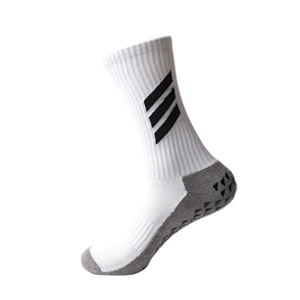 Mænds Strømper Tykkelse Kort Rør Mellem Rør Fodbold Strømper Stribet Anti-Slip Slidstærk Atletiske Strømper Fluorescent Green Long Average Size