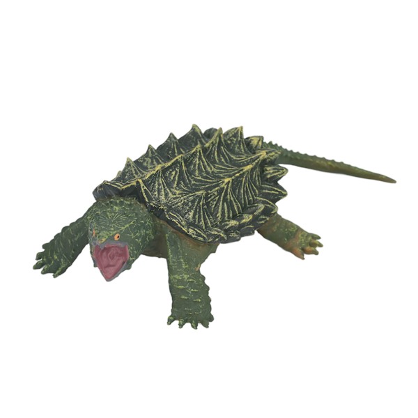 Snapping Skildpadde Model Høj Simulation Håndmalet Dyremodel Legetøj til Hjemmedekorationer Gaver Undervisningshjælpemidler