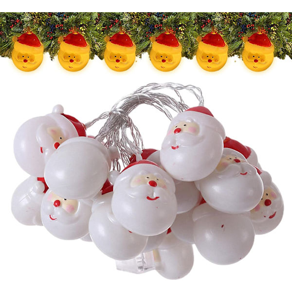 Julelys-sløjfer med 3 m 20 LED-lys