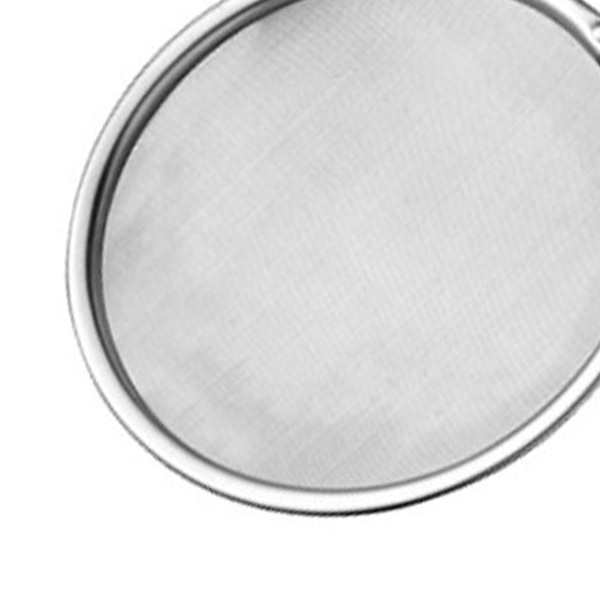 Skimmer Ske Fatsi, Rustfrit Stål Finmasket Lang Skaft Hot Pot Skimmer til Fedt Skum Køkken M