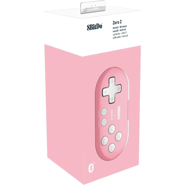 8Bitdo Zero 2 Gul Edition (Ej maskinspecifik)