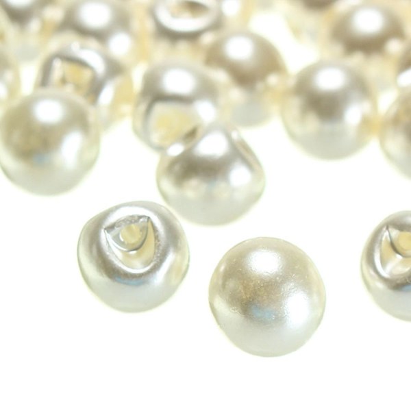 50 stk/100 stk Perle Knapper Sy Scrapbooking 50 stk