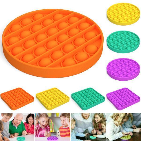 Pop it fidget leksak bubbla sensor tryck pop familj leksak