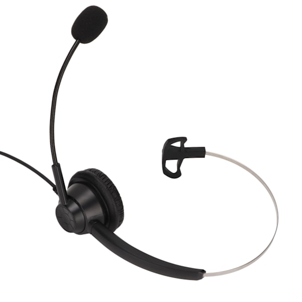 H360‑3.5MV 3.5mm Office Headset Monaural Call Center Headset Stödjer Högtalarvolymkontroll och Mikrofonavstängning