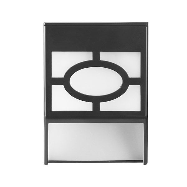 2LED Solcellslampa för Staket Utomhus Vattentät Solcellslampa Retro Vägglampa