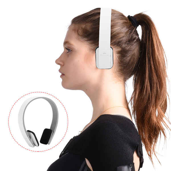 BQ618 Trådløse Bluetooth StereoSports Headset Hovedtelefoner Løb Fitness Tung Bas Lyd Håndfri Hvid