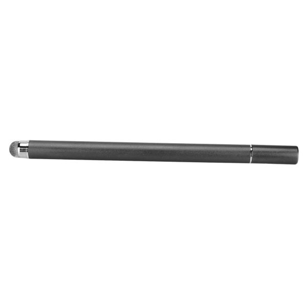 Stylus Pen 2 i 1 Universal Kapacitiv skærm Touch Pen blyanter Høj følsomhed Finpunkt Digital blyant Sort