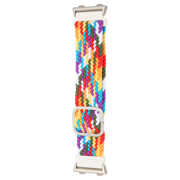 Justerbart Smartwatch-armband för Oppo Watch 2 46mm Stickad Elastisk Loop Armband Ersättning Iridescence