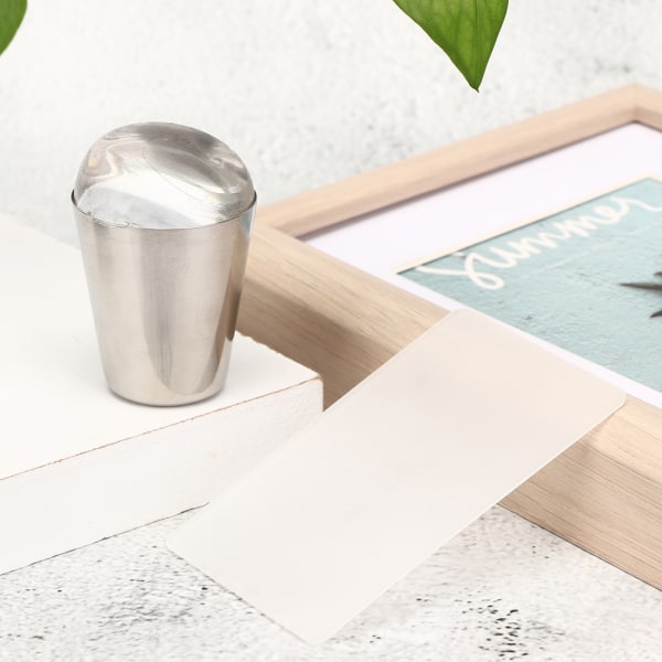 Kynsilakkaleima ja -kaavin Pehmeä Silikoninen Kirkas Leima DIY Kynsi Taide Leimaustyökalusetti N5322
