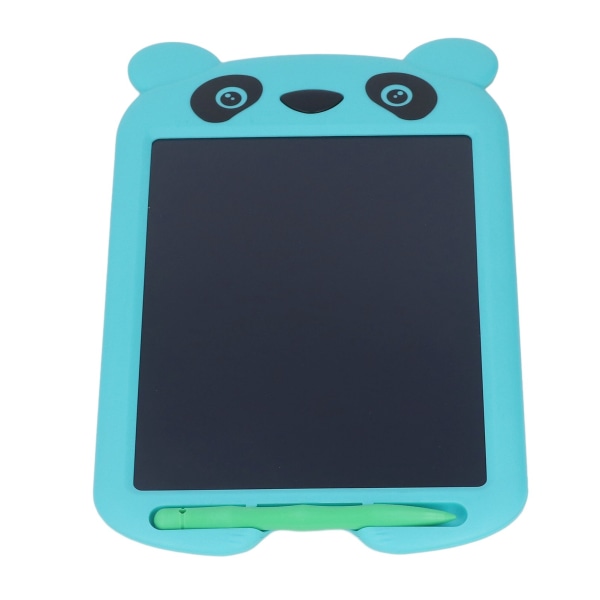 8,5 tum LCD-skrivplatta Färgglad tecknad ögonskydd Pedagogisk bärbara elektroniska målningsblock för barn Grönt