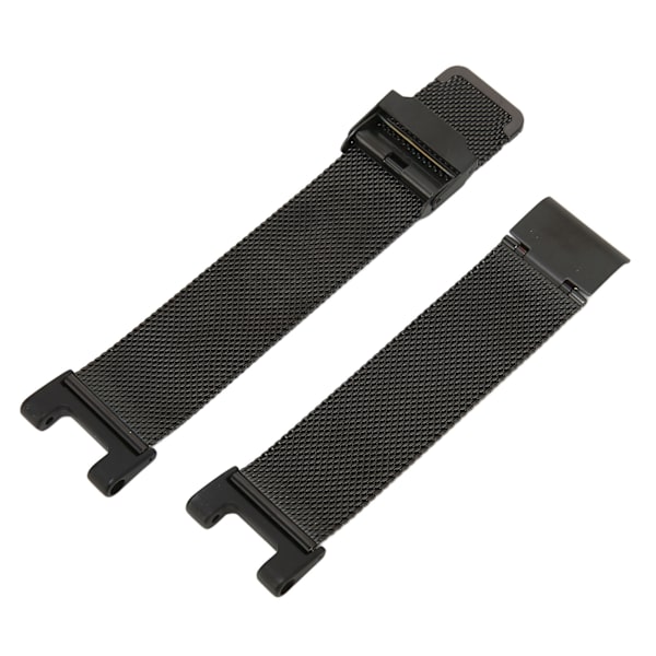 Metal Mesh Urremærke til Smartwatch - Udskiftningsarmbånd til Amazfit TRex Pro (Sort)