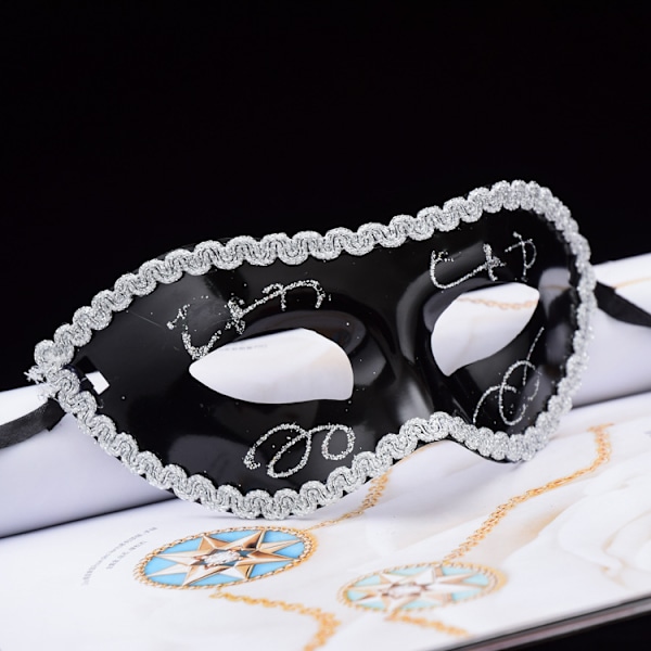 Barnemasker for voksne menn og kvinner, masker for sminkeball og fest J