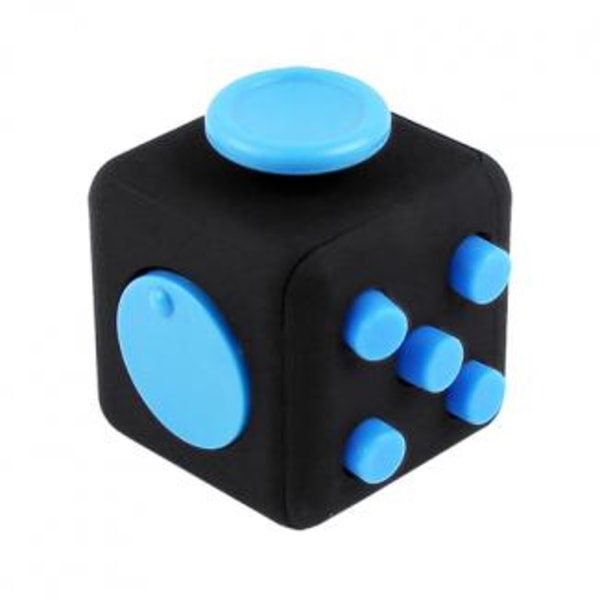 Fidget Cube - Blå/Svart Flerfärgad black