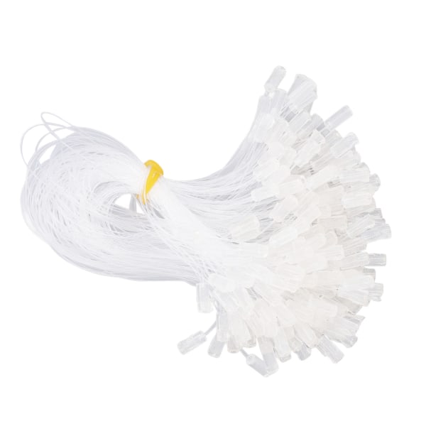 200 stk Usynlig Fiske Line Elastisk Tråd for Hårextensions Transparent Sterk Bonding Hårextensions Fiske Line