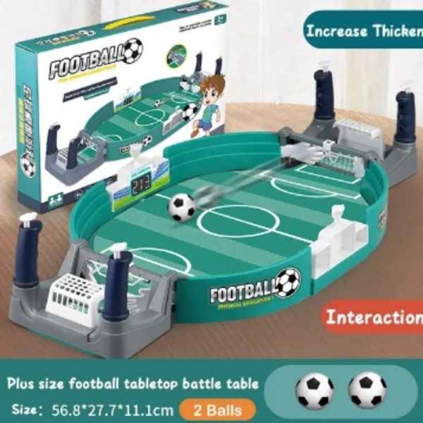 Familie Fodbold Brætspil Desktop Interaktiv Fodbold Legetøj Børn Drenge Sport Bærbar Udendørs Spil Gave Large 2 Balls