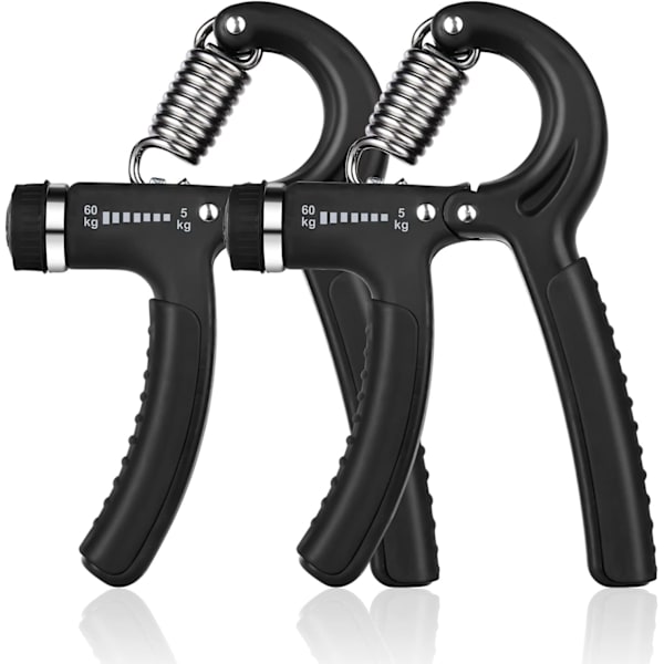 Handtränare, Handgrepp Handträning, Justerbart grepp Styrketränare Underarmstränare Enhet Grip Styrketränare för styrketräning, Fitness 2 pcs