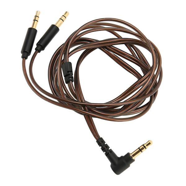3,5 mm till dubbla 3,5 mm jack hane sladd OFC kärna hörlurs uppgraderingskabel för Hifiman Sundara för Arya för Ananda