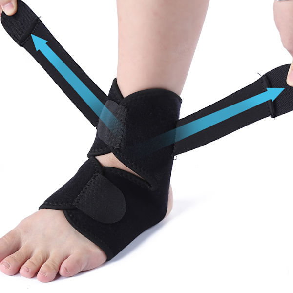 Polyester Åndbar Ankelskinne Støtte Beskyttelse Wrap Udendørs Sport Fitness Bevægelse
