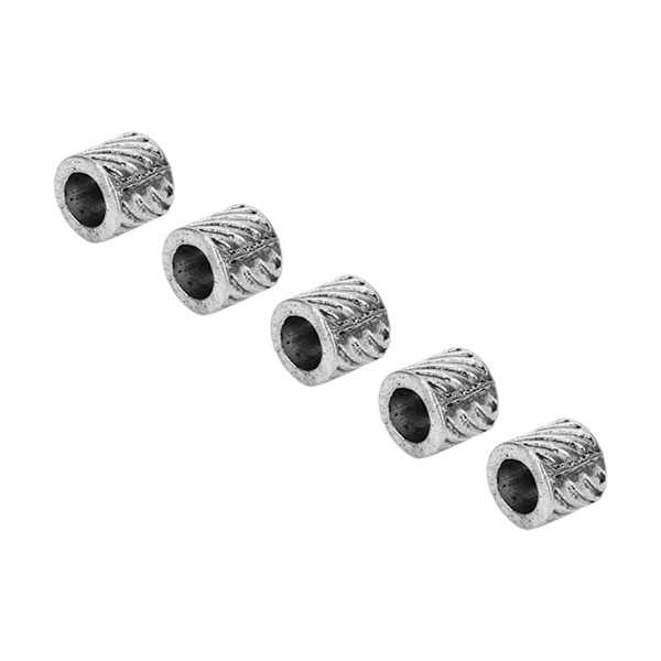 50 st Beard Beads Legering Unika Mönster Hårfläta Dreadlocks Pärlor DIY Armband Halsband Tillbehör