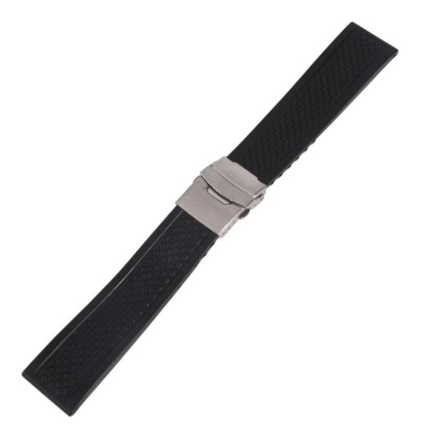 Armbandsur Silikon 20 mm Svart 20mm