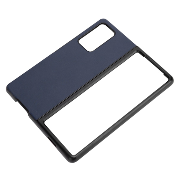 Mobiltelefonskydd Stötsäkert Läderfodral Skal för Samsung Galaxy Z Fold 2 Blå