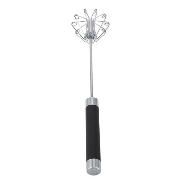 Stainless Steel Anti rust Durable Rotatable Manual Whisk Egg Beater