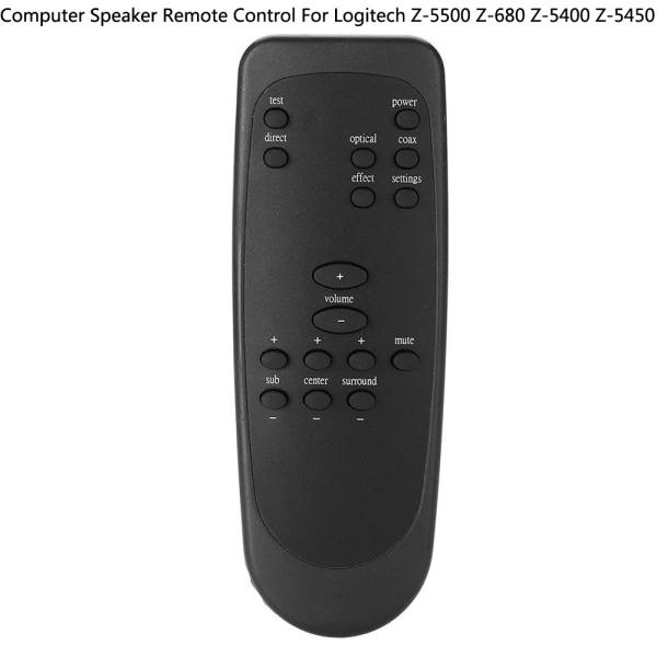 Fjernkontroll for Logitech Z-5450 datamaskinhøyttalere