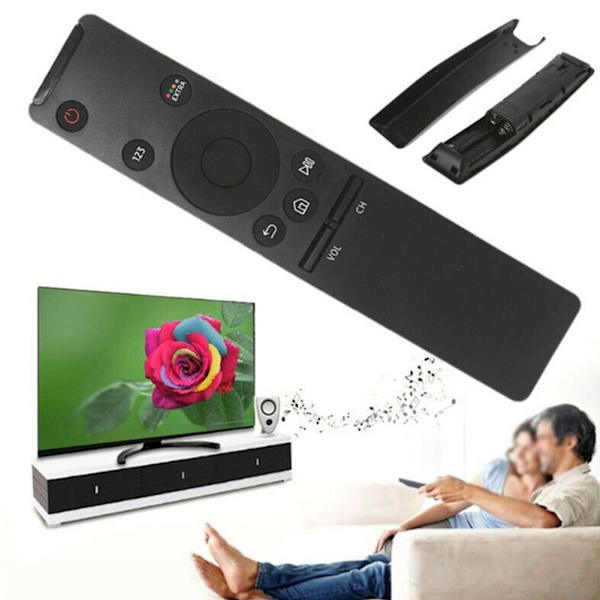 Smart TV-fjernbetjening med stor knap til Samsung HD 4K Smart TV