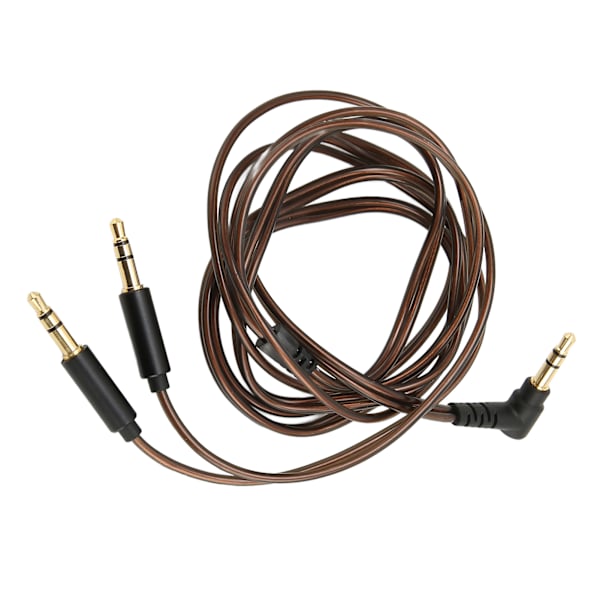 3,5 mm till dubbla 3,5 mm jack hane sladd OFC kärna hörlurs uppgraderingskabel för Hifiman Sundara för Arya för Ananda