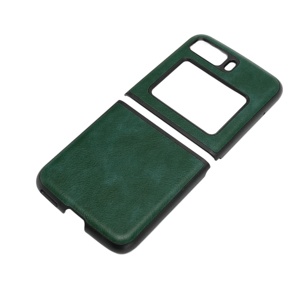 Beskyttelsesetui Lichee-mønster Ridsefast telefoncover til Moto Razr 2022 Folding Mobiltelefon Grøn