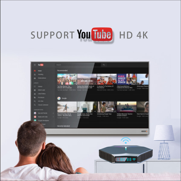 A95X F4 Android 10.0 TV-box WiFi Silver 2+16 GB