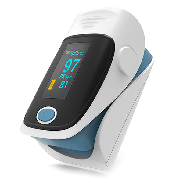Fingertop Pulsfrekvens og Pulsmåler med LED-display