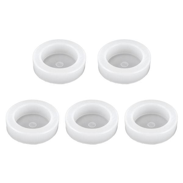 5 st Silikonarmbandformar Silikonmaterial Enkel Avformning DIY Toroidal Form