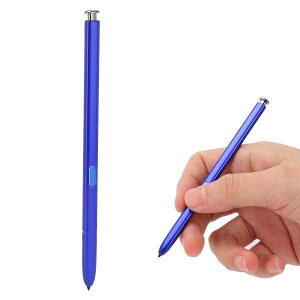 Stylus Write Touch Screen Kapasitiv Håndskriftpenn for Samsung Note 10 Mobiltelefon Blå
