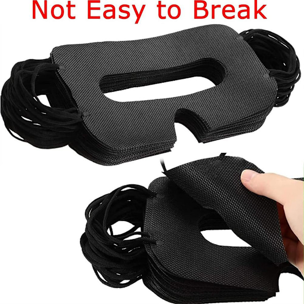 Kertakäyttöiset 3D VR -suojapadit, ei-kudotut universaalit silmäpadit VR:lle, kertakäyttöiset VR-silmälaput