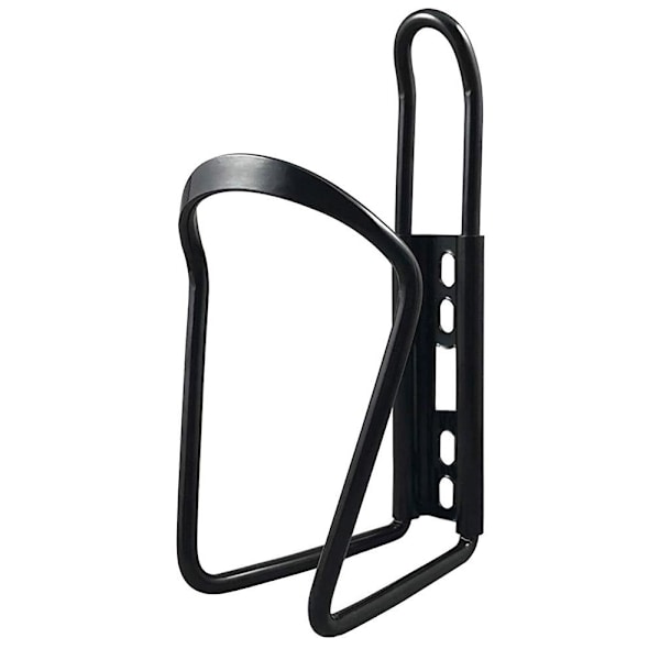 Vandflaskeholder i Aluminium til Cykel - Sort Sort