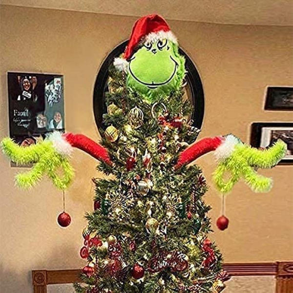 Grinch juletrepynt armhode
