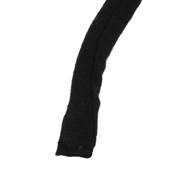 Spiral Lås Hårbånd Bøjbar Lang Dreadlock Hestehale Holder til Tykt Krøllet Hår Ren Sort