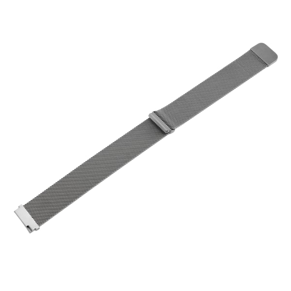 Magnetisk klokkearmbånd i rustfritt stål, rask utløsning, hudvennlig, pustende klokkestropp for Huawei GT2 Sølv