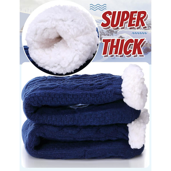 Miesten mukavat sukat, lämpimät sukat 1