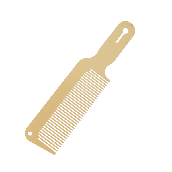 Kam Antistatisk Rustfrit Stål Barber Professionel Hår Styling Hårklippning Kam til Hår Salon